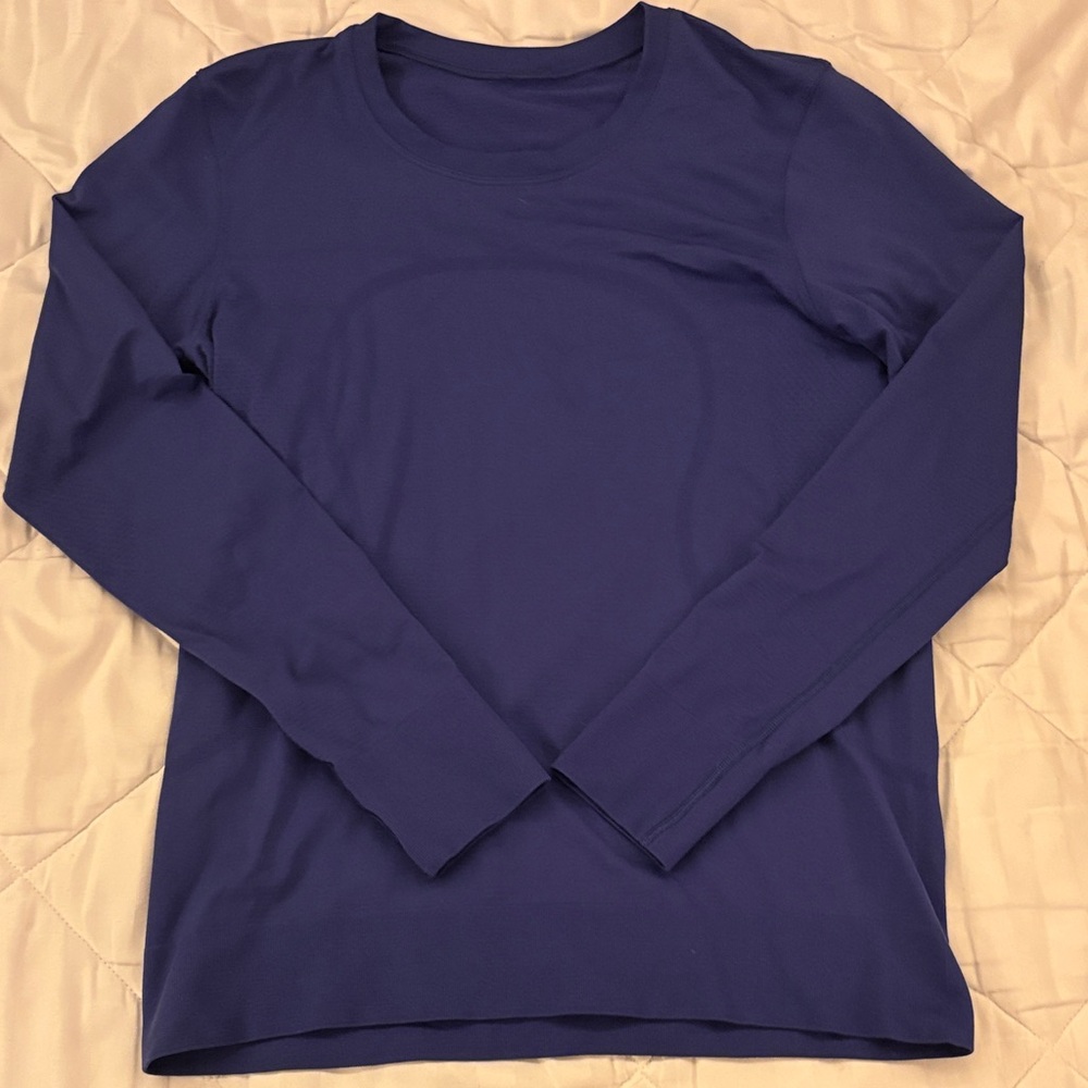 lululemon athletica Long Sleeve Tee - Blue